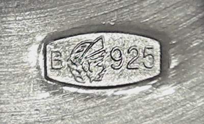 Клеймо серебро (925 проба)