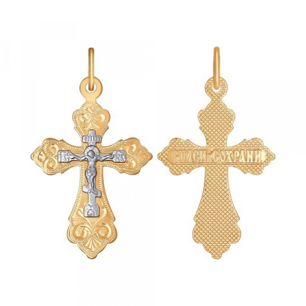 Крест штамп. с нак. б/з № 158709