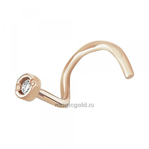 Пирсинг с фианитом № 155425