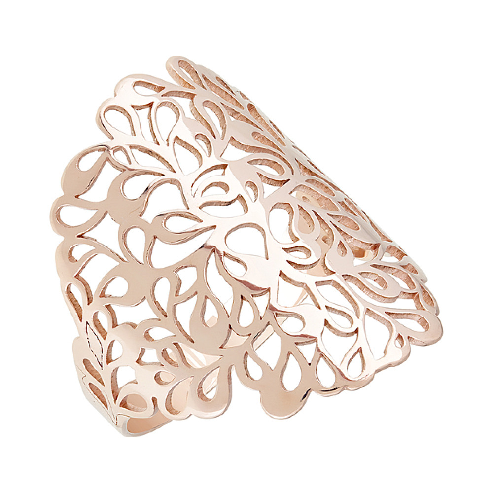 Золотое кольцо без камня № 124295