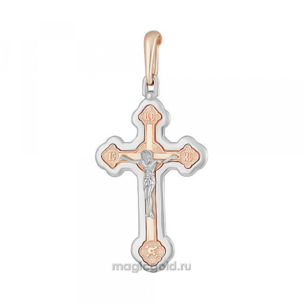 Крест литой с накладкой б/з № 126090