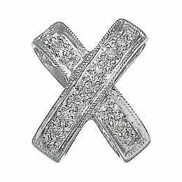 Золотая подвеска с бриллиантами № 2817