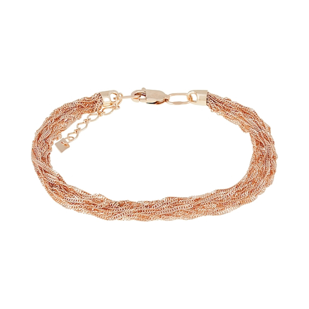 Золотой браслет с удлинителем № 118976