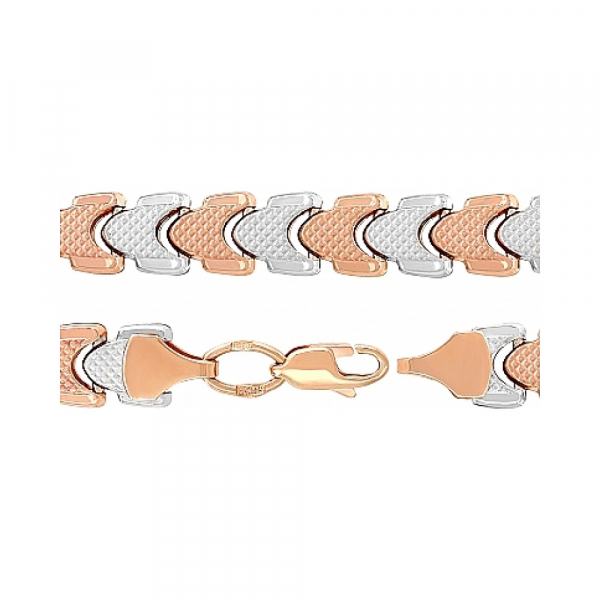 Золотой браслет без камня № 108009