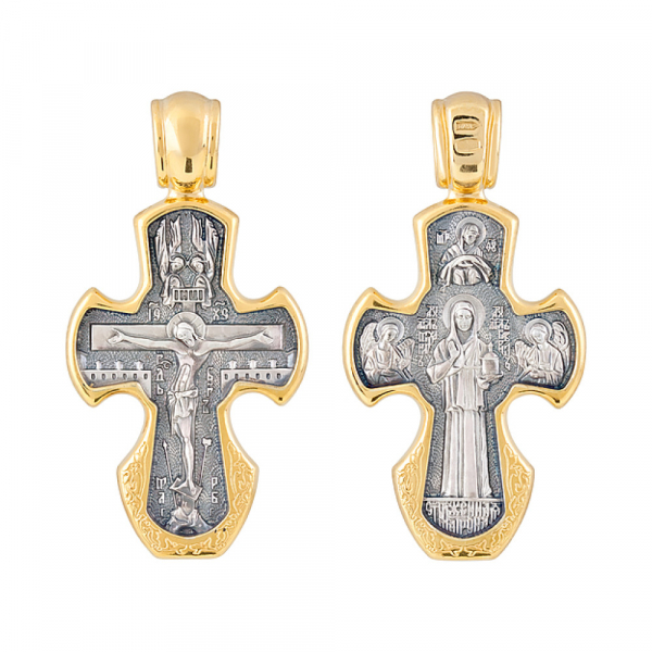 Крест с золотым покрытием № 123510