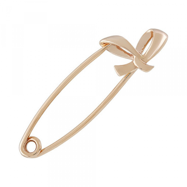 Золотая брошь без камня № 135423