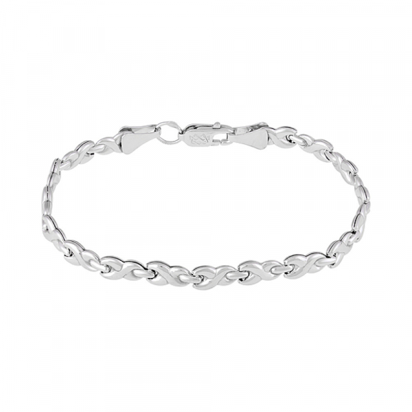 Серебряный браслет № 128775