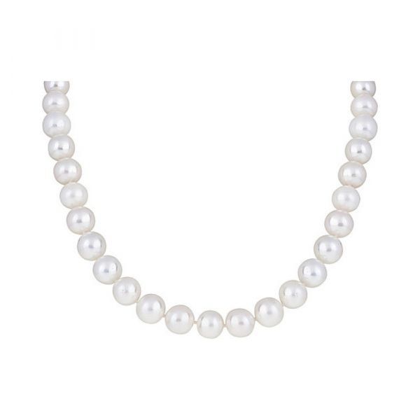 Золотое колье с жемчугом № 130084