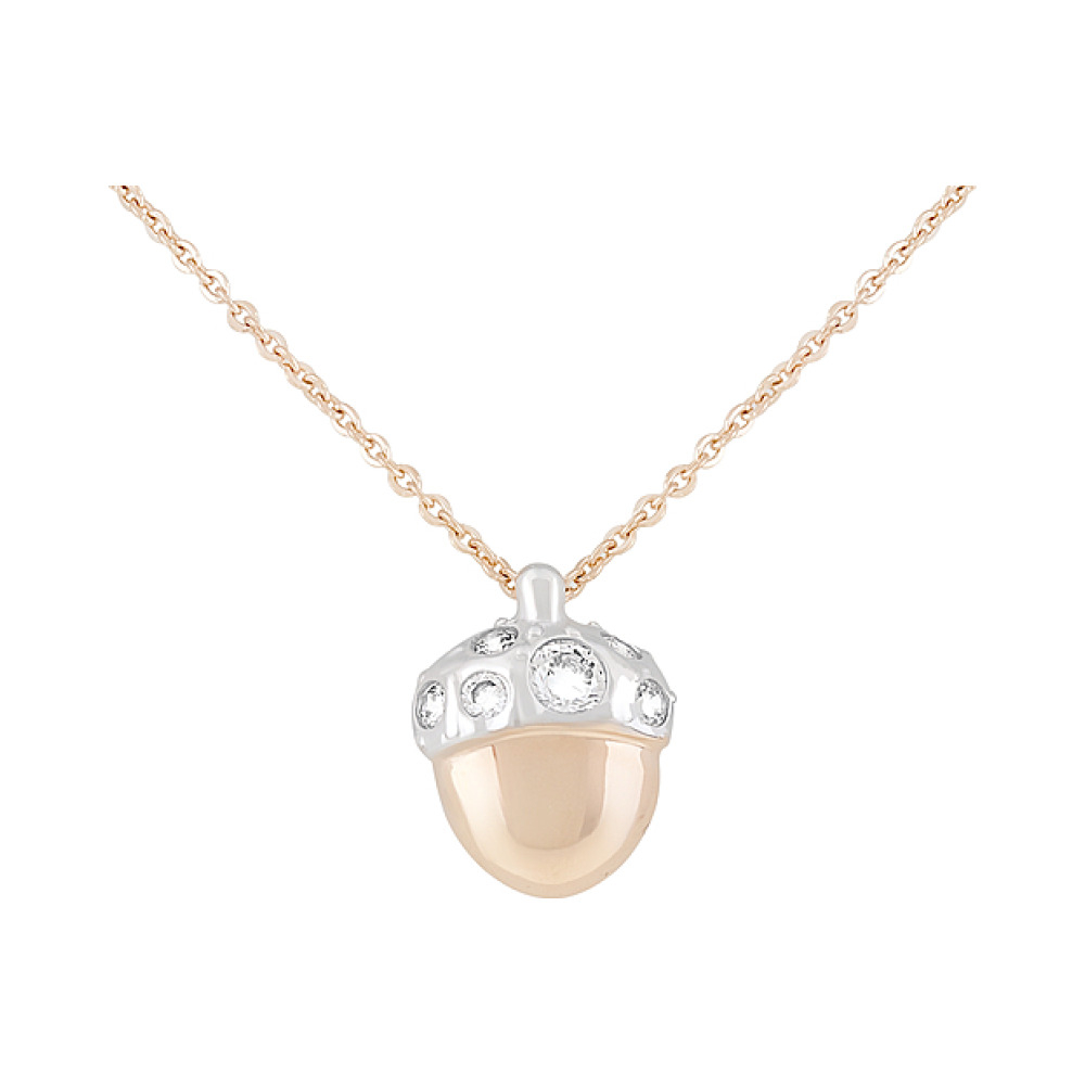 Золотое колье с фианитами № 127785