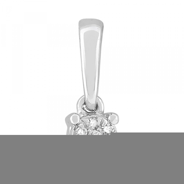 Золотая подвеска с бриллиантами № 105989