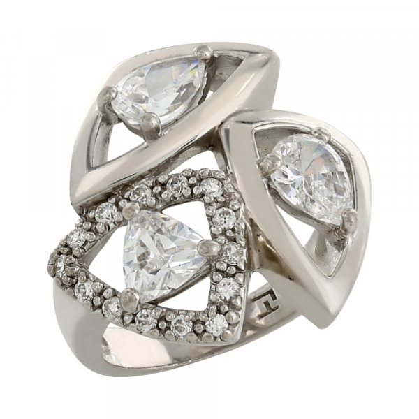  Кольцо с фианитом TED LAPIDUS № 32647