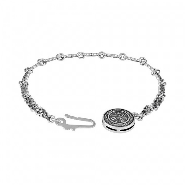 Серебряный браслет № 133519