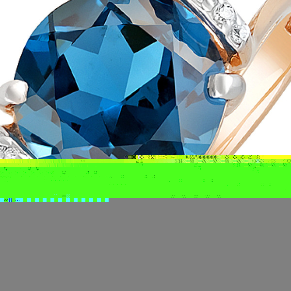 Пуссеты с фианитом № 124183