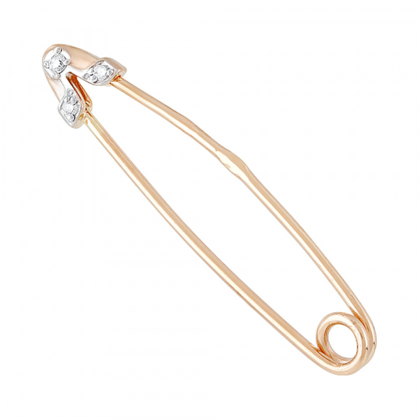 Булавка с фианитами № 130012