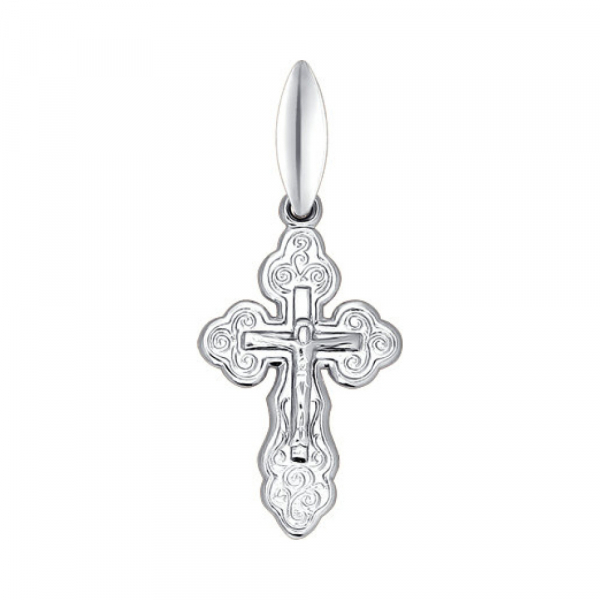 Серебряная подвеска без камня № 159833