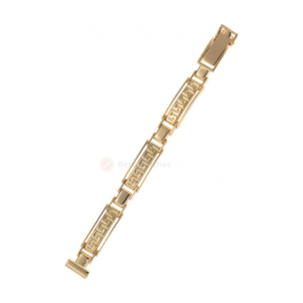 Золотой браслет для часов № 51247