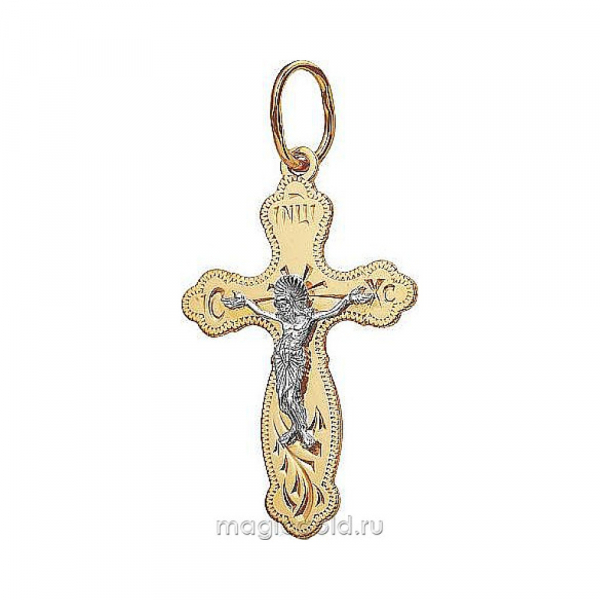 Крест с ручной разгравировкой и накл. б/з № 173992