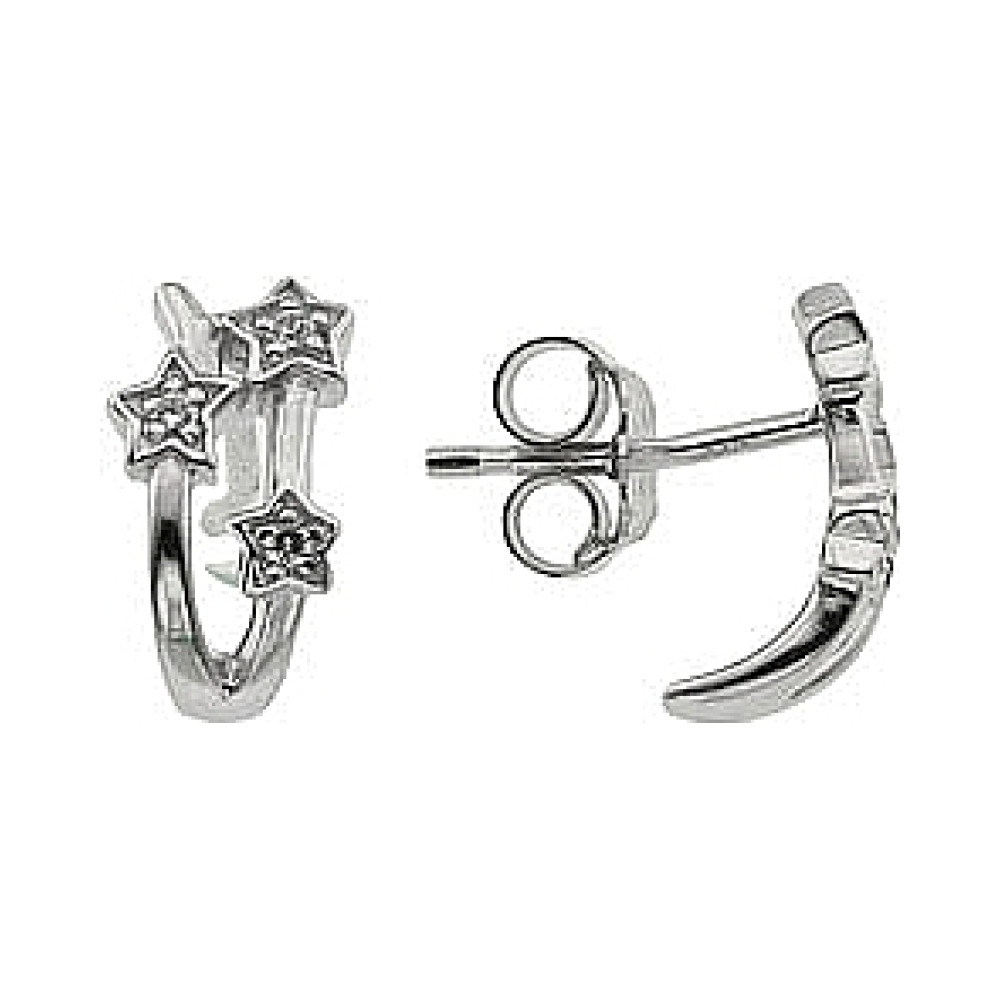 Серьги с фианитом GL № 38516