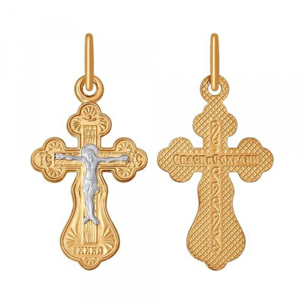 Крест штамп. с нак. б/з № 156566