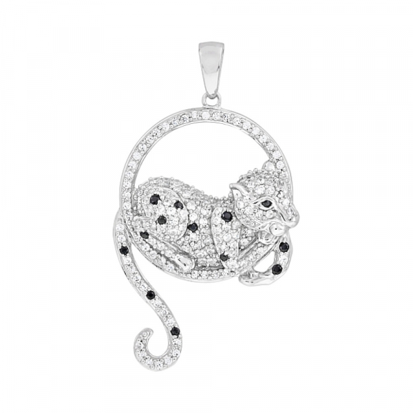 Серебряная подвеска с фианитами № 112737