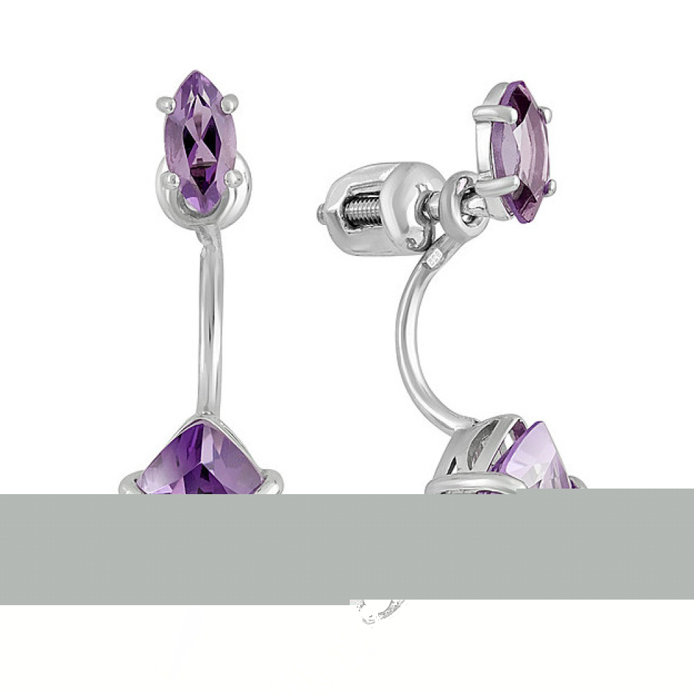 Золотое кольцо с чёрным и белым бриллиантами № 26604