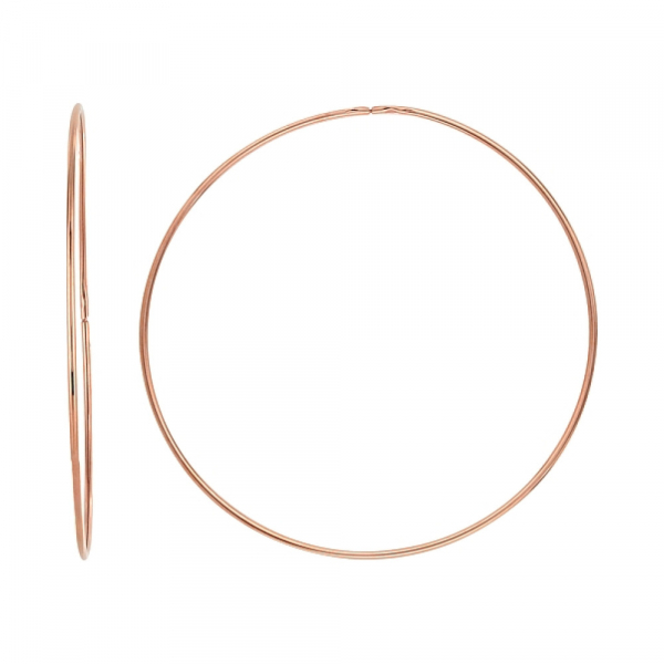 Золотые серьги конго № 101798