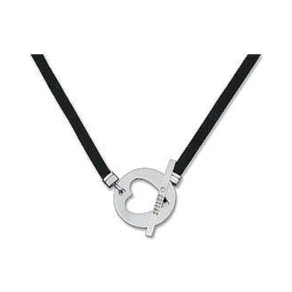 Серебряное колье без камня № 6399