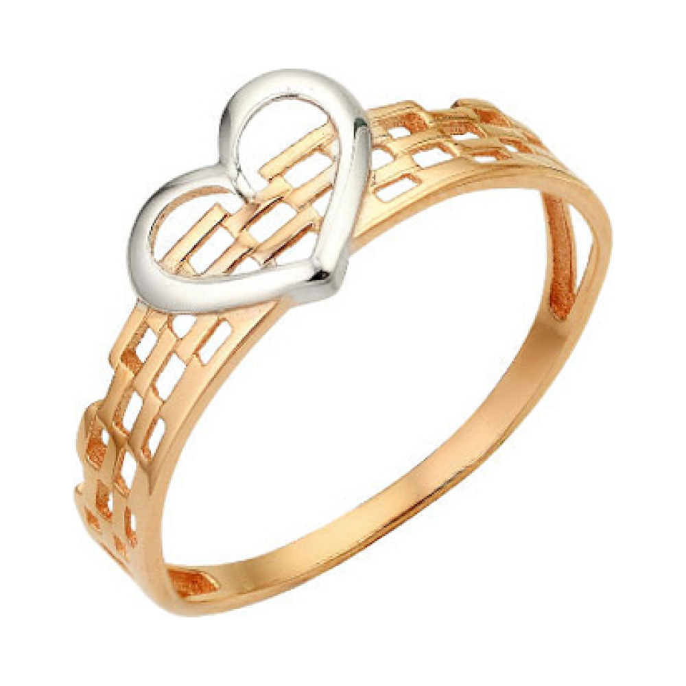 Золотое кольцо без камня № 140229