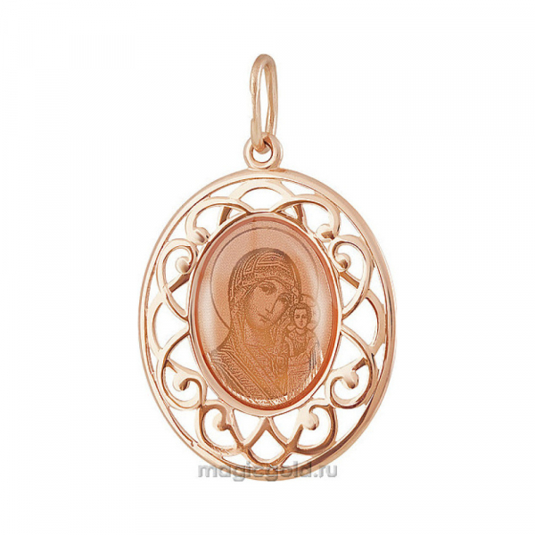 Икона с лазерной гравировкой и холодной эмалью № 161090