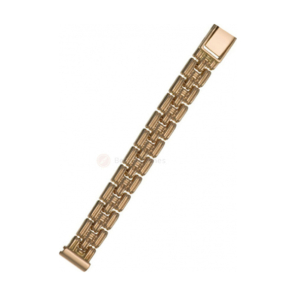 Золотой браслет для часов № 52254