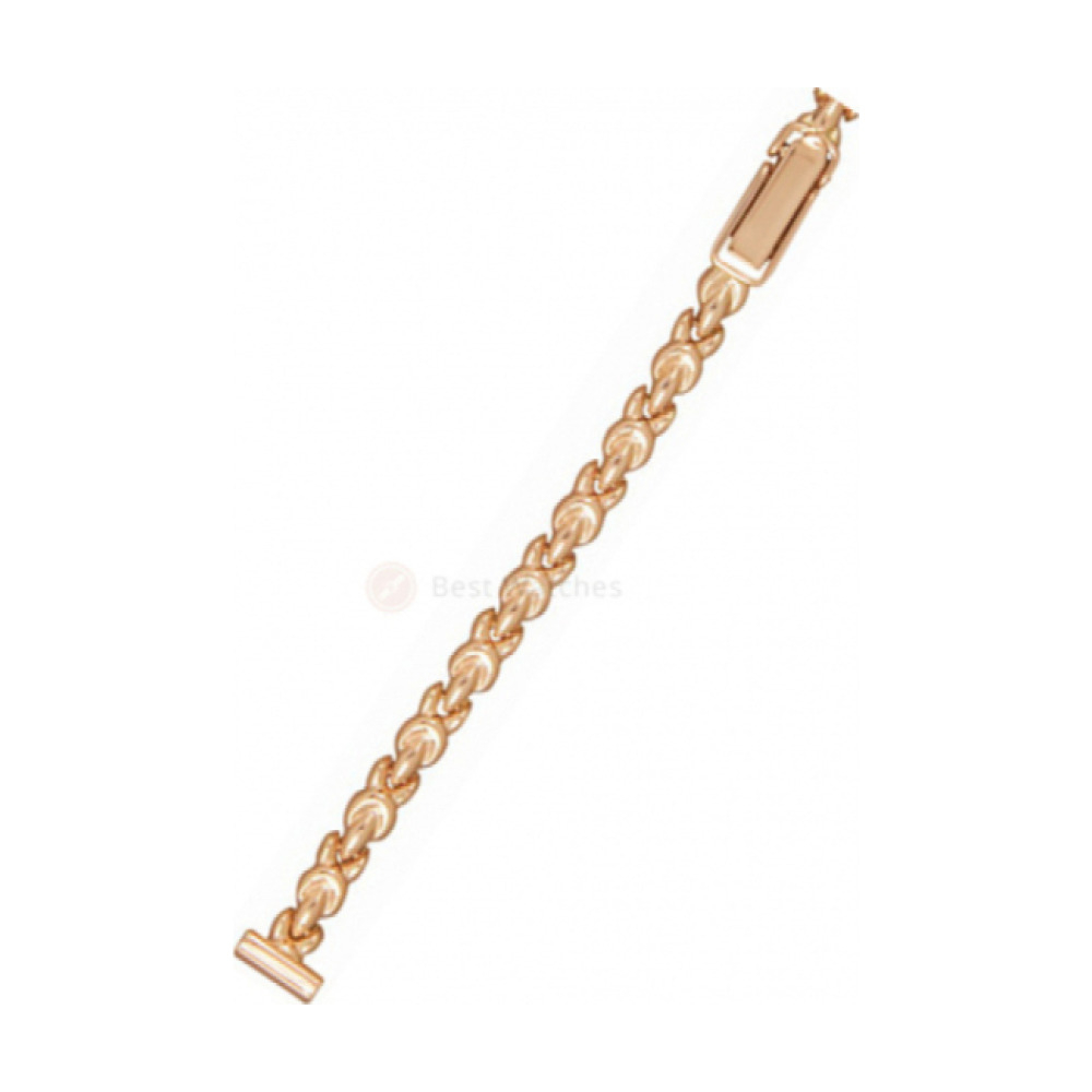 Фотография: золотой браслет для часов № 51062 - #1