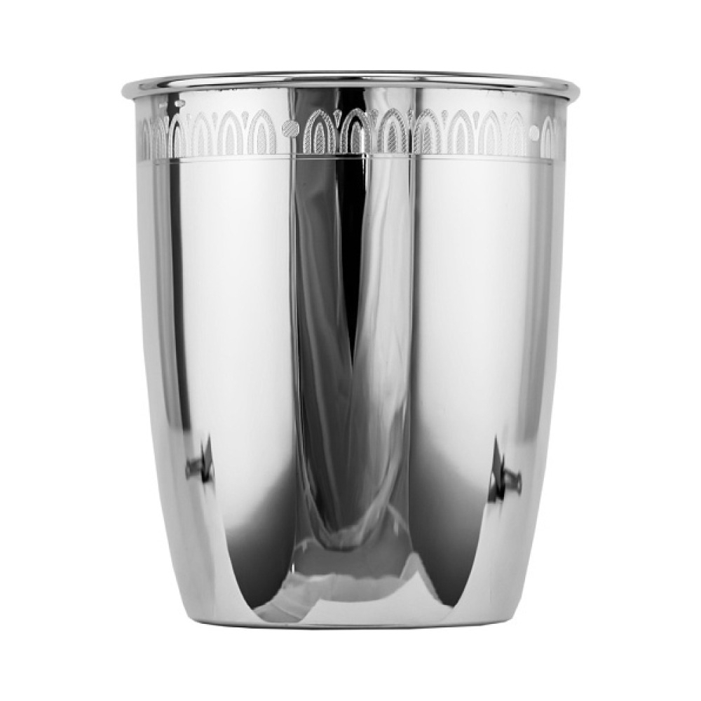 Стакан с рисунком "Император", серебро 925 пробы