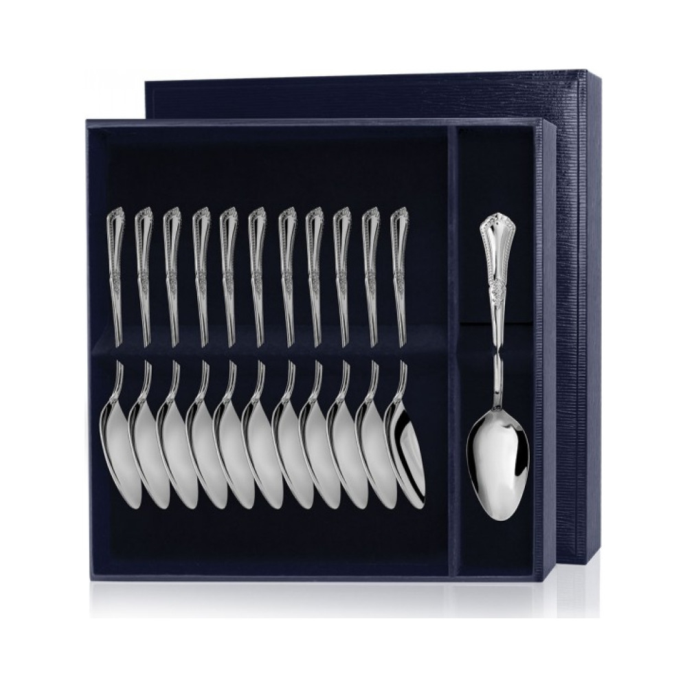 Серебряный десертный набор  Фаворит  12 предметов