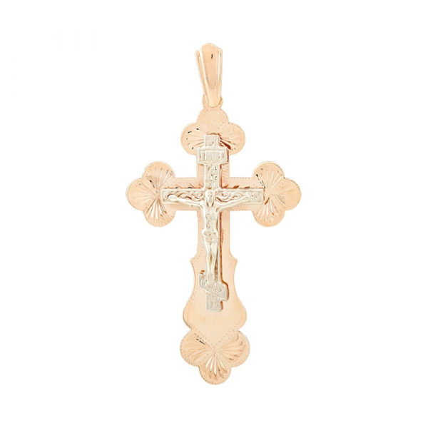 Крест с ручной разгравировкой № 78984