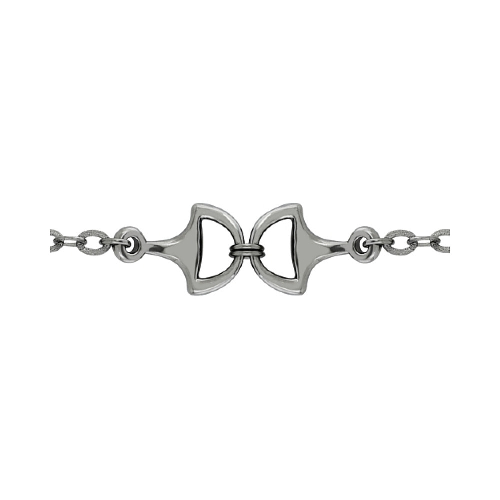 Серебряный браслет без камня № 99382