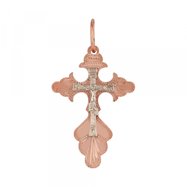 Крест с ручной разгравировкой № 79015