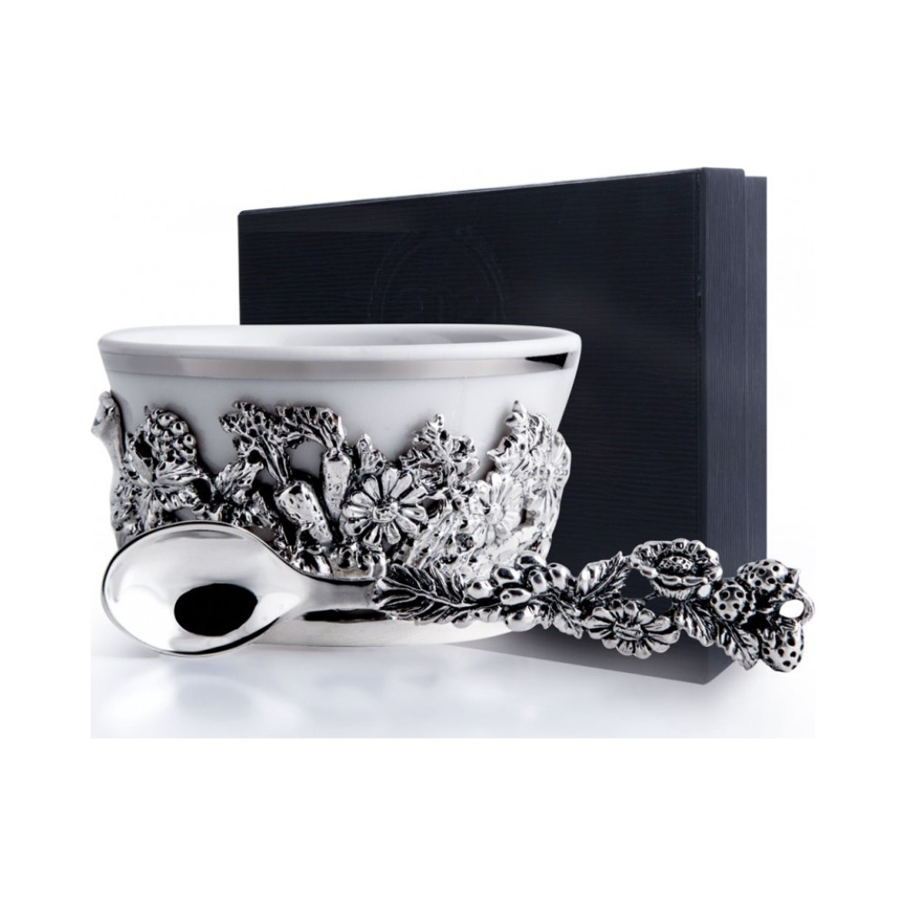 Серебряный набор для специй «Натюрморт»