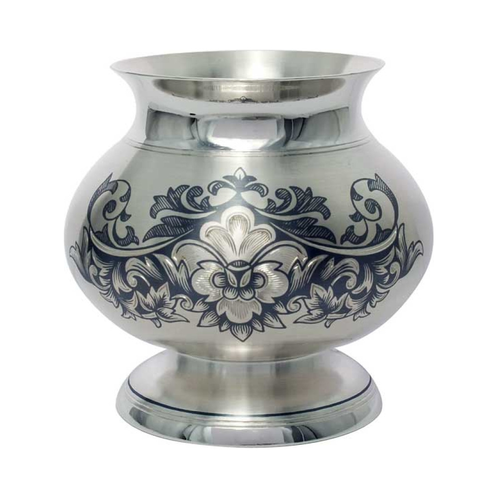 Сахарница из серебра 925 пробы