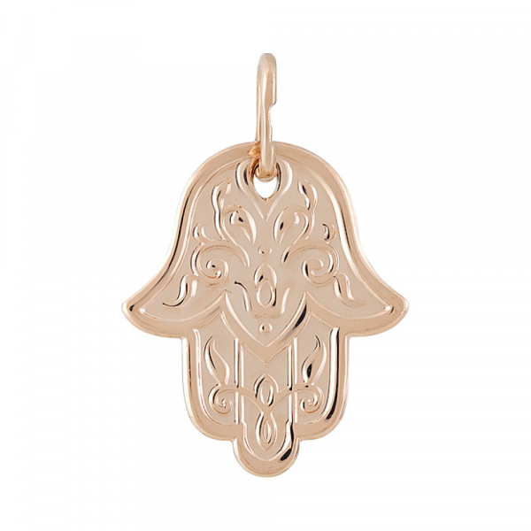 Золотая подвеска без камня № 128359