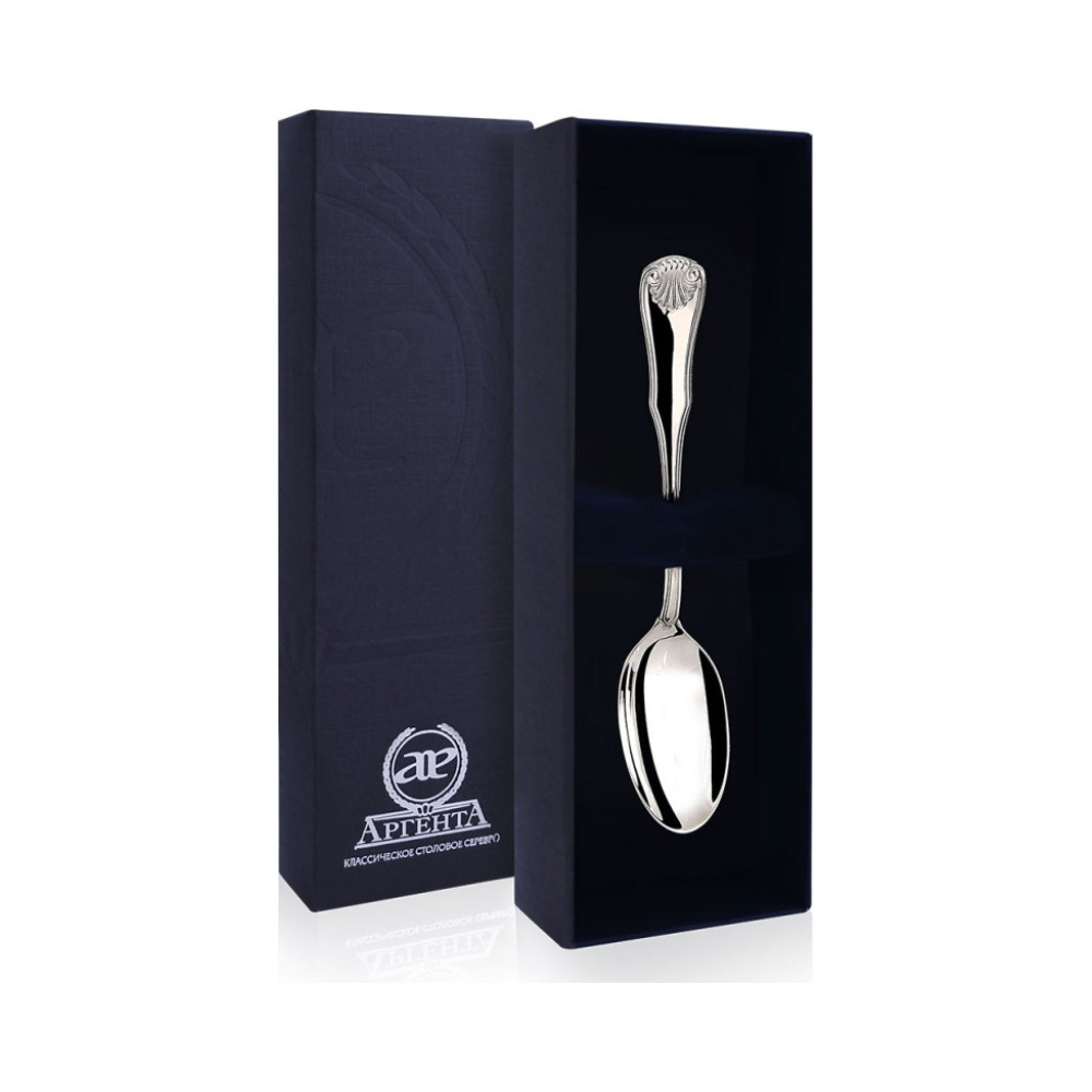 Серебряная кофейная ложка «Визит»