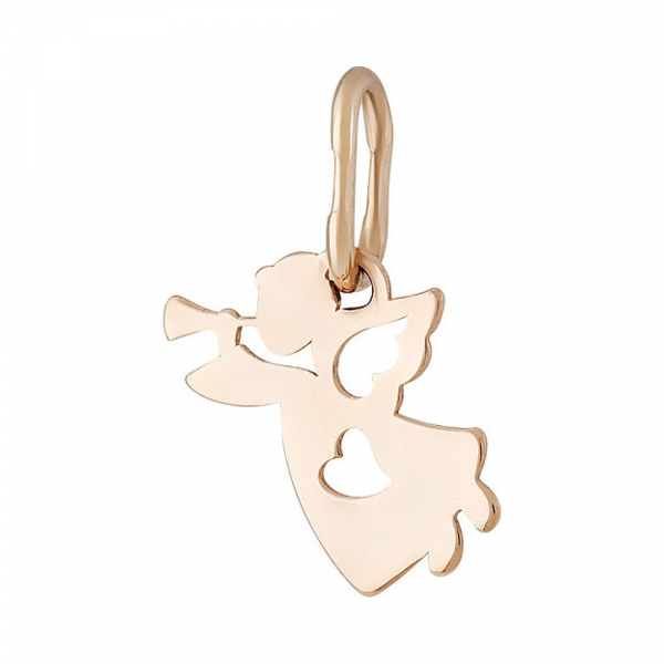 Золотая подвеска без камня № 133860