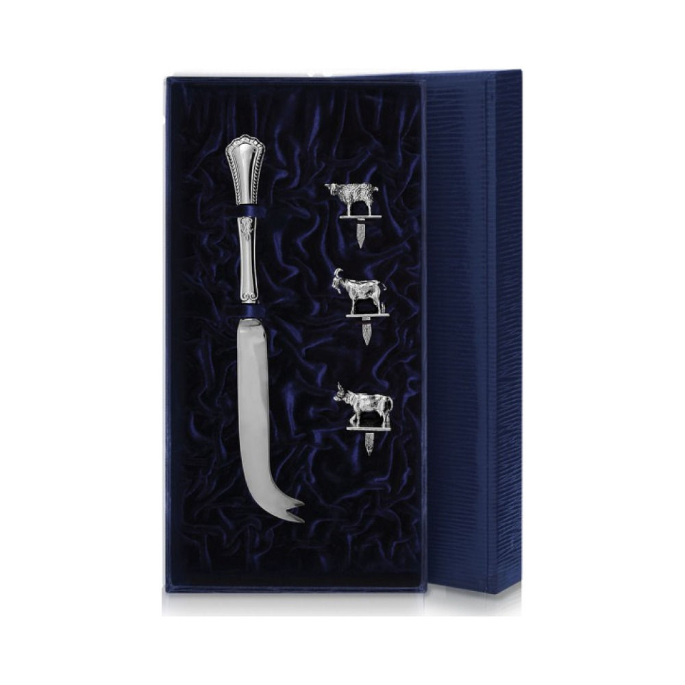 Серебряный набор для сыра «Фаворит»