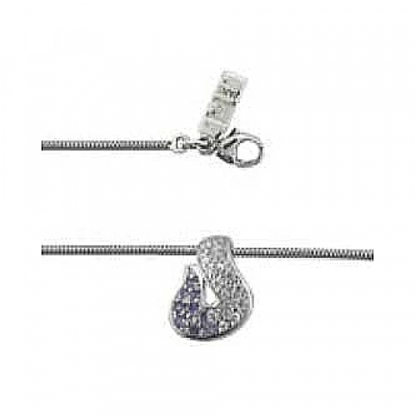  Колье с фианитом TED LAPIDUS № 35604