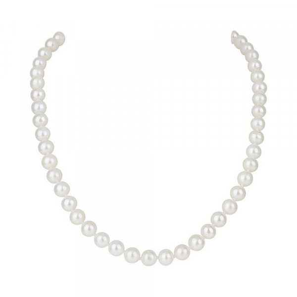 Золотое колье с жемчугом № 115764