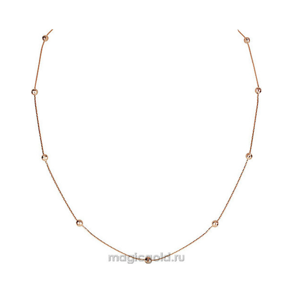 Золотое колье без камня № 162424