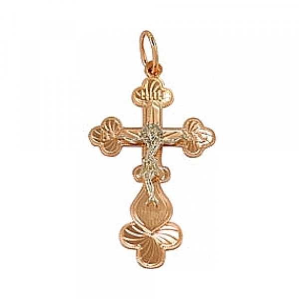 Крест с ручной разгравировкой № 66657