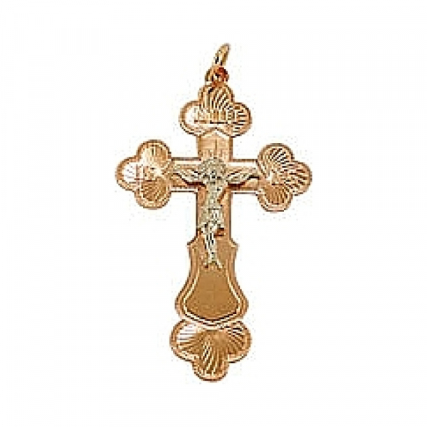 Крест с ручной разгравировкой № 66682