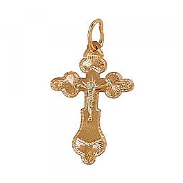 Крест с ручной разгравировкой № 66677