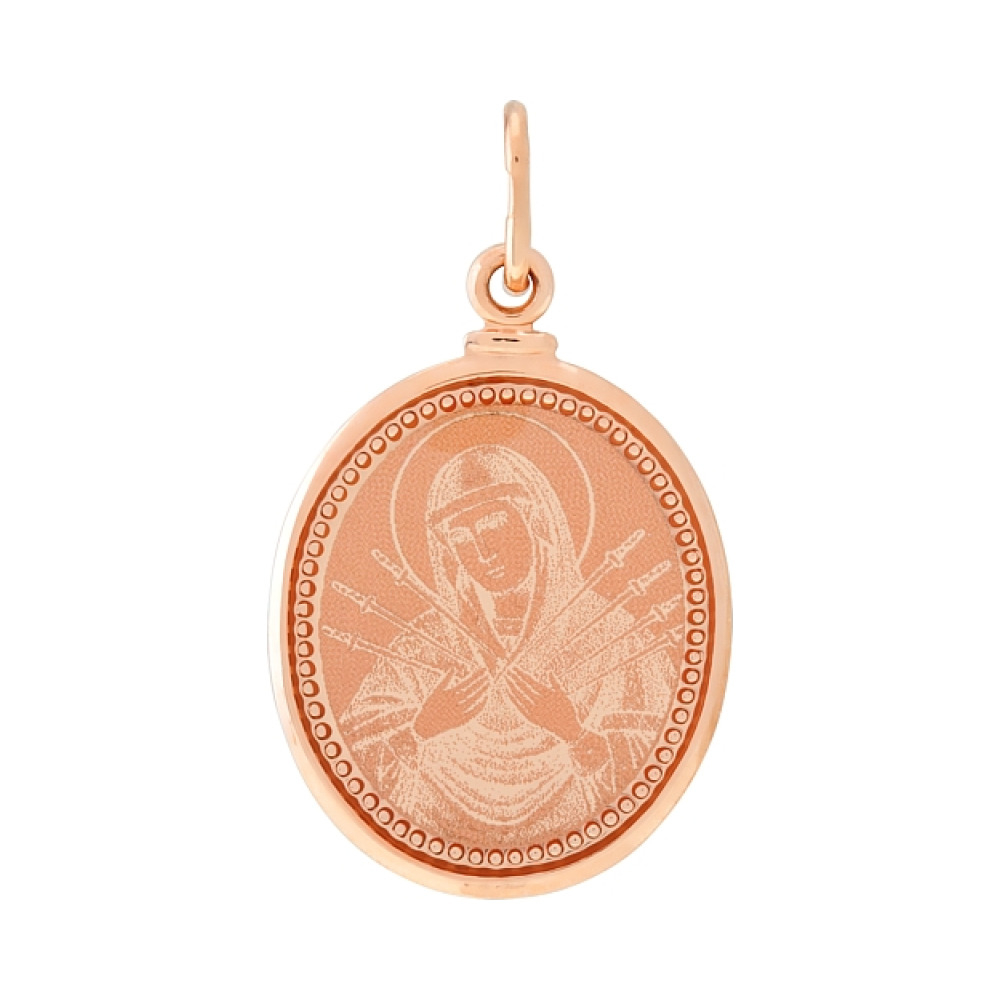 Икона с лазерной гравировкой и холодной эмалью № 106784