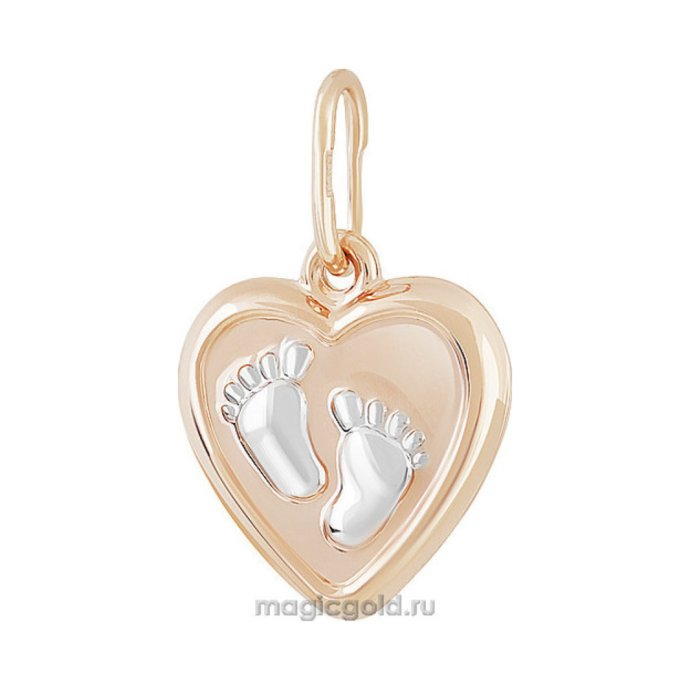 Золотая подвеска без камня № 155697